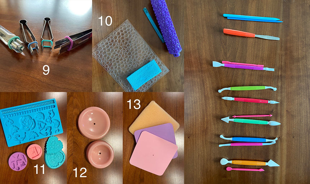 TUTTI GLI STRUMENTI PER IL MODELLING DEI TUOI DOLCI