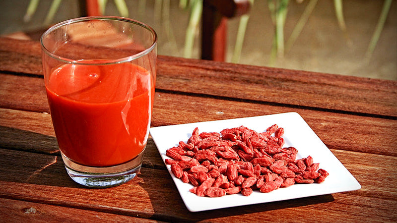 Frullato di bacche di goji