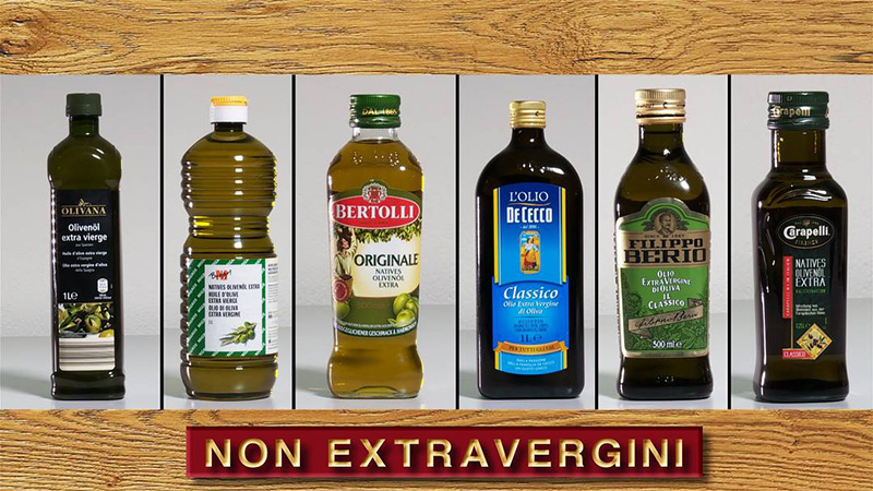 oli non extravergini di oliva