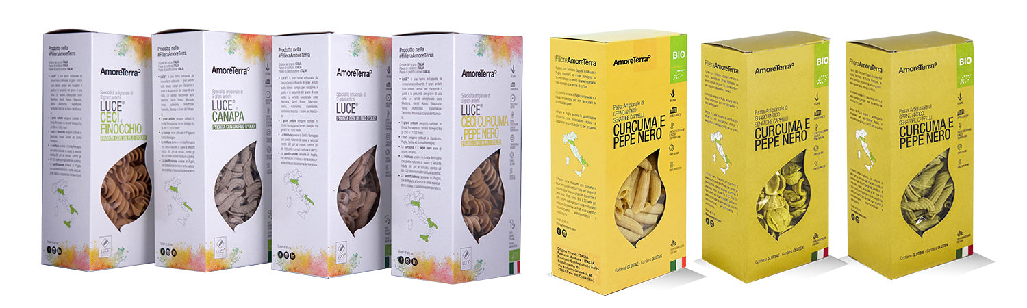 aromatisierte Pasta pasta aromatizzata