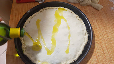 Calzone di cipolla alla barese