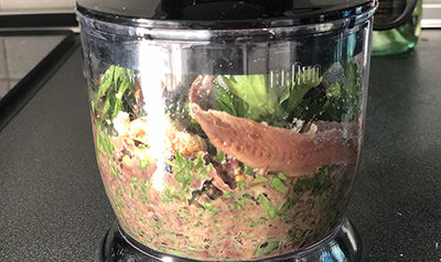 MEZZE PENNE CON CARCIOFI E OLIVE