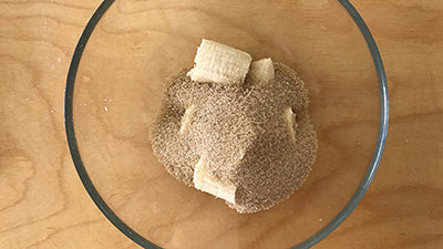 in einer Schüssel zerdrücken