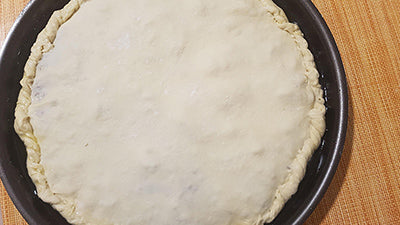 Calzone di cipolla alla barese