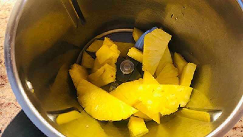 Preparare la bavarese all’ananas
