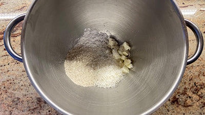 Preparare la frolla d’avena salata