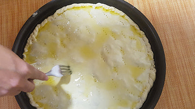 Calzone di cipolla alla barese