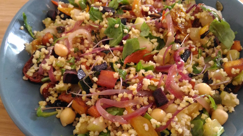 Insalata di miglio e ceci