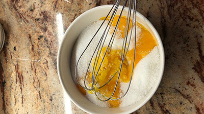 Crostata ai Mirtilli e crema al moscato