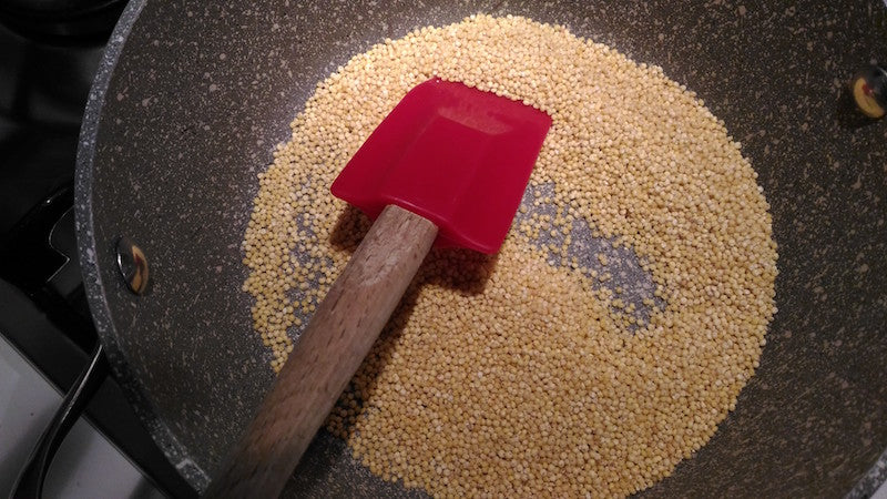 Insalata di miglio e ceci