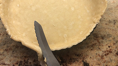 Assemblare la torta di zucchine
