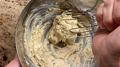 Bereiten Sie die Muffins zu.