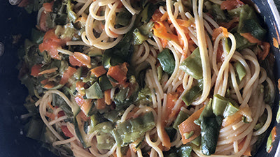 Spaghetti Risotto mit Gemüse