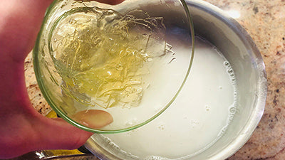 Preparare la bavarese all’ananas