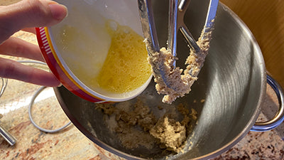 Preparare la frolla d’avena salata