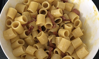 MEZZEMANICHE ALLA CARBONARA