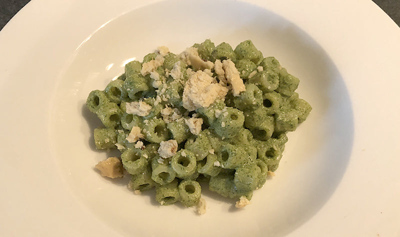 FENNEL AND PISTACHIO PESTO TUBES