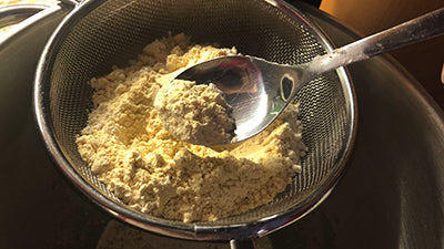 preparare la frolla di ceci