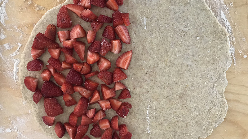 asciugate e tagliate a pezzetti