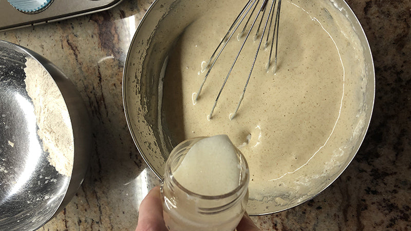 Muffin al farro e mele