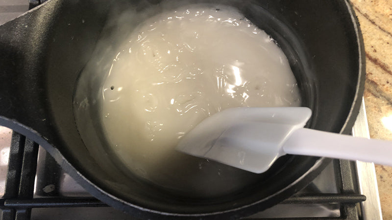 Preparare crema di latte di riso