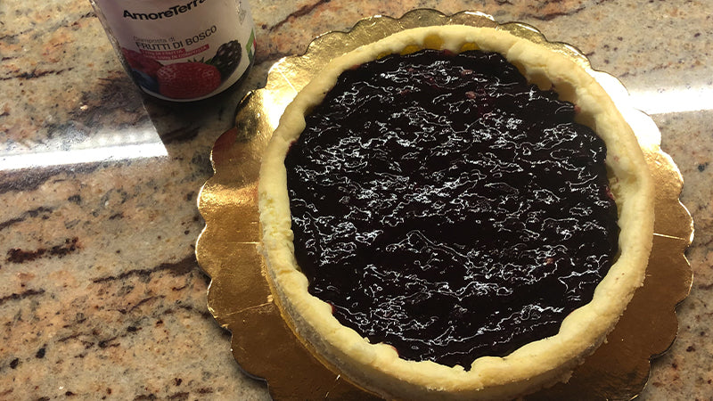 Torta SENZA, Frolla di riso all'olio