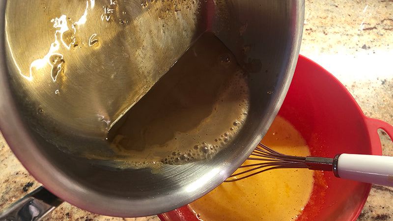 Preparare la bavarese al Baileys