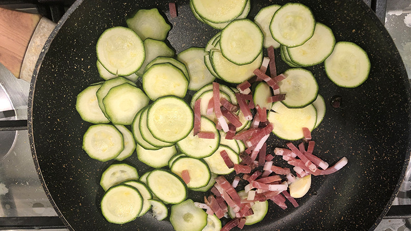 Preparare le zucchine