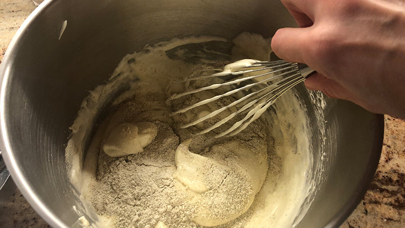 Pan di Spagna all’avena e pistacchio