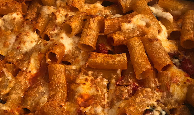 RIGATONI SENATORE CAPPELLI AL FORNO