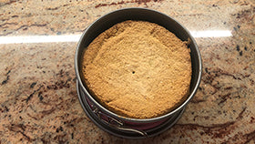 Oat and pistachio sponge cake