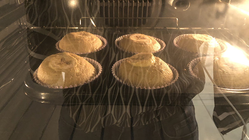 Muffin di Avena alla banana