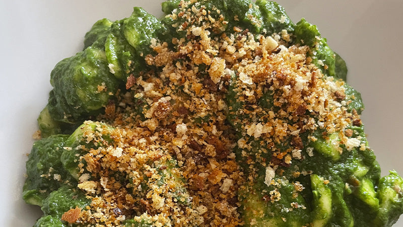 orecchiette cremose alle cime dì rapa