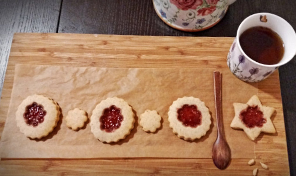 Gewürzte Shortbread-Kekse