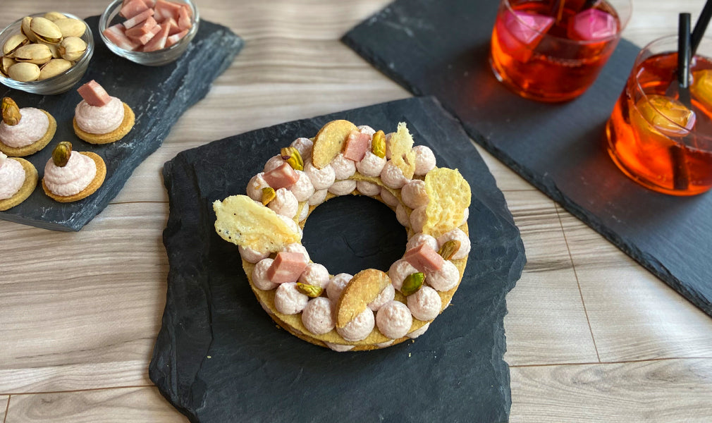 Cream tart salata con farina d'Avena