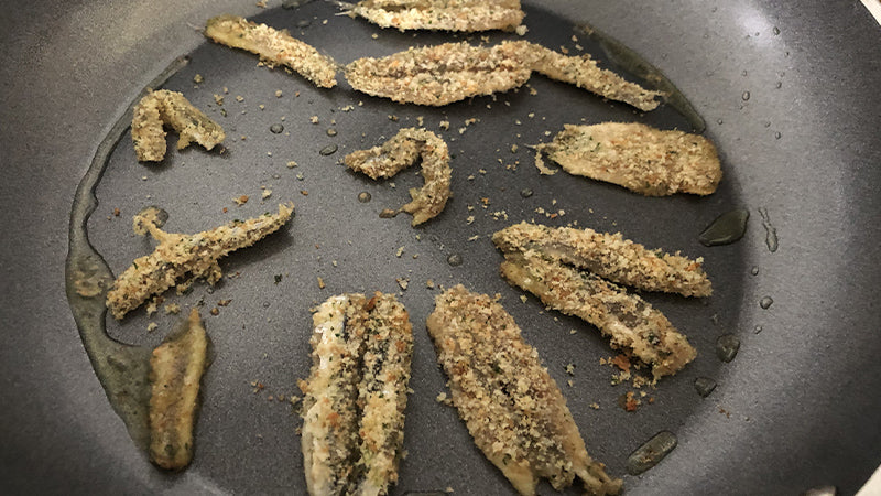 LUMACHINE ARTIGIANALI CON ALICI E FAVE