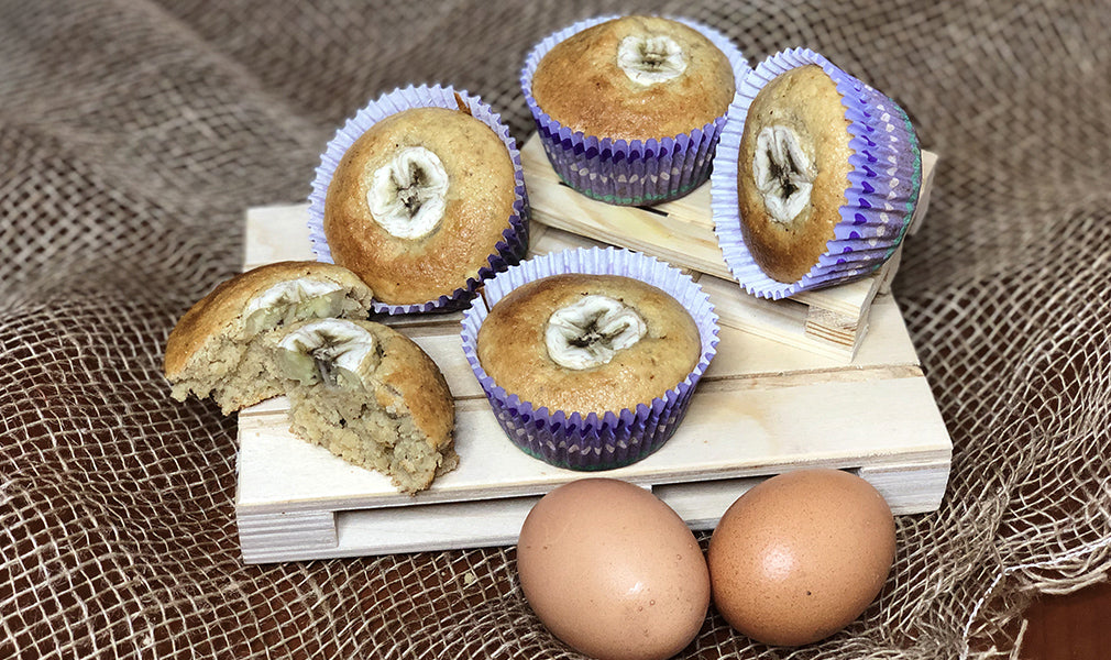 Muffin di Avena alla banana