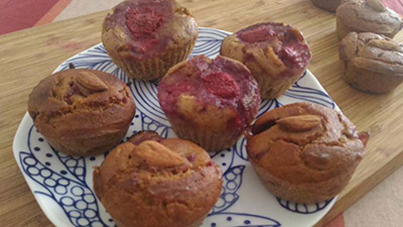 Muffin al vapore lasciati raffreddare