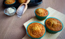Muffins integrali Verna al limone con mascarpone 