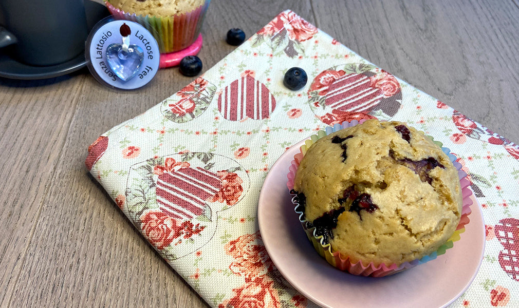 Vegane Blaubeer-Dinkelmuffins