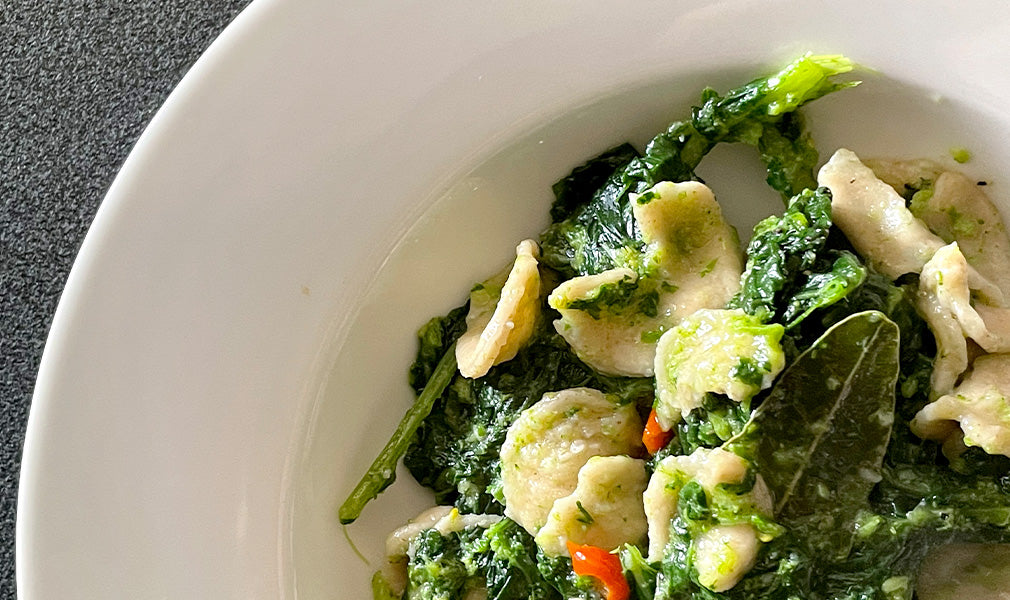 ORECCHIETTE SENATORE CAPPELLI INTEGRALI CON CIME DI RAPA