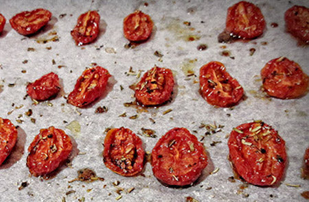 Ready-made confit tomatoes
